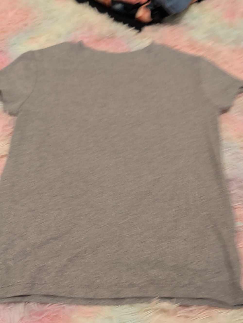 a new day Gray Short Sleeve Crewneck Tee